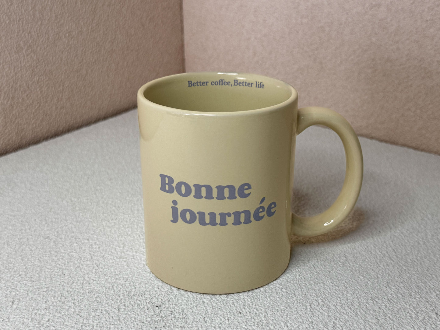 Bonne Journée Ceramic Coffee Mug