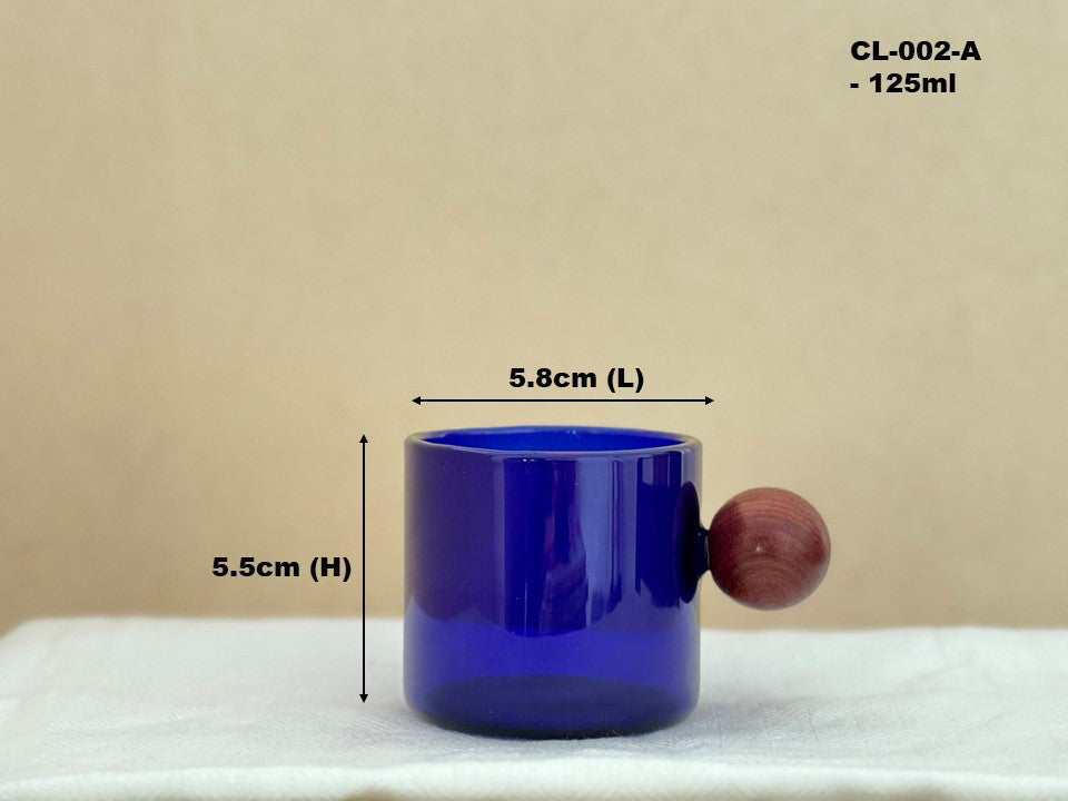 Sphere Elegance Glass Espresso Mug