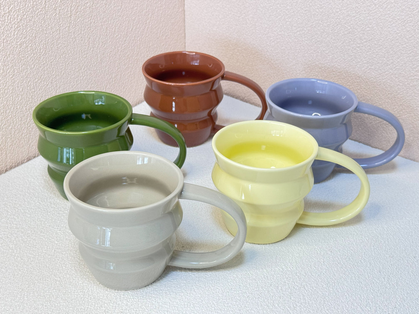 Wave Form Ceramic Coffee Mug