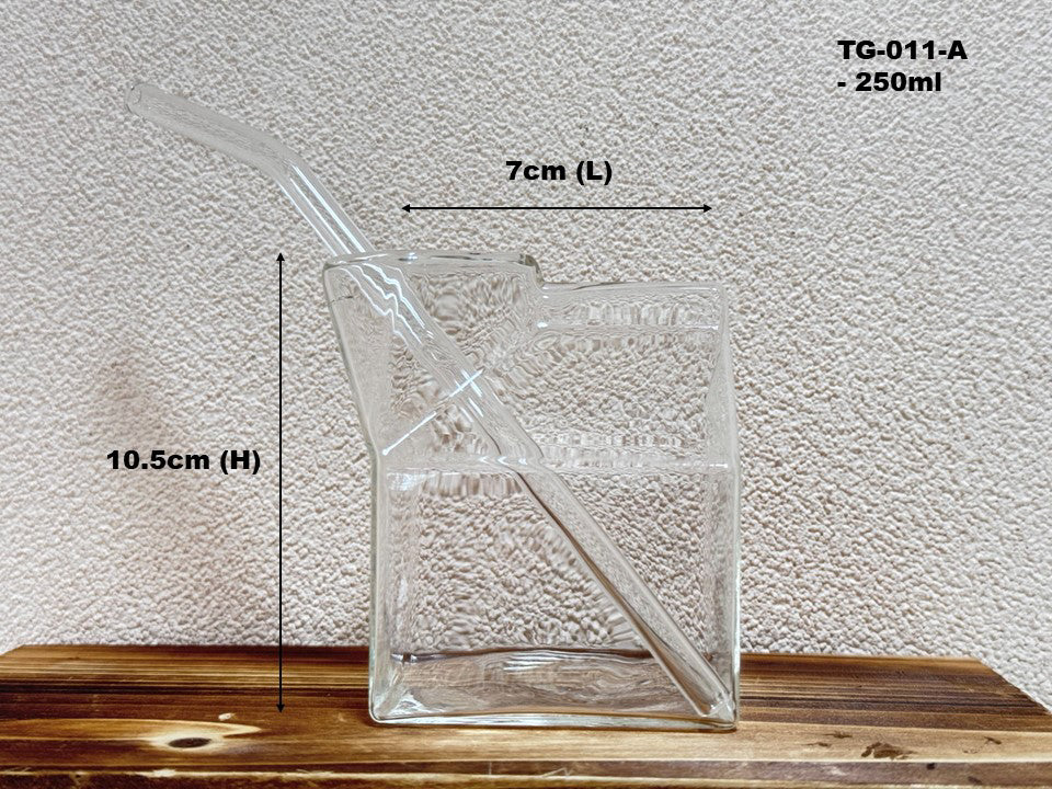 Milk Carton Glassware