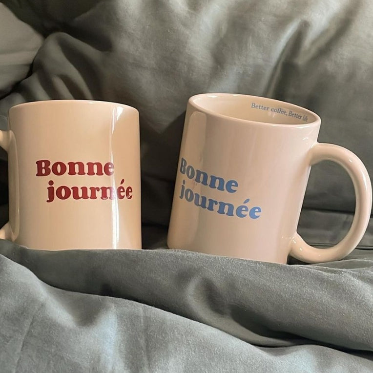 Bonne Journée Ceramic Coffee Mug