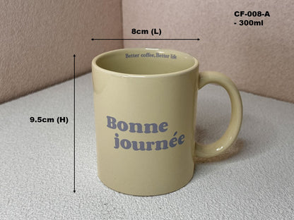 Bonne Journée Ceramic Coffee Mug