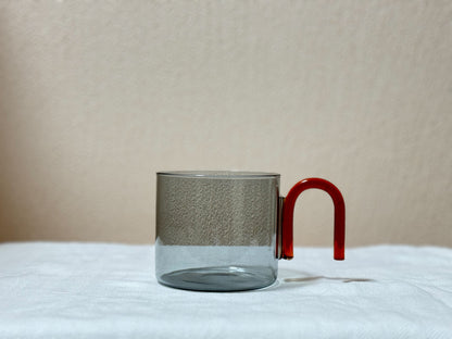 Modern Art Glass Coffee Mug