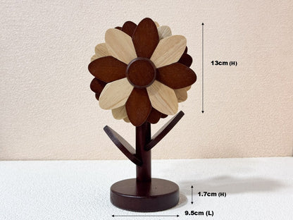 Bloom Wooden Trivet