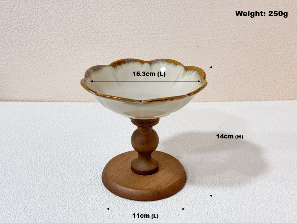 Petalcrest Pedestal Bowl