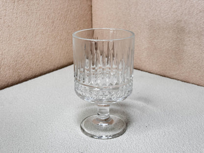 Vintage Embossed Wine Glass Collections