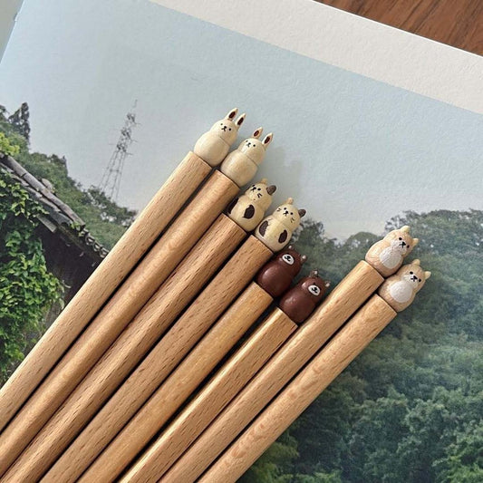 Furry Friends Chopsticks Set