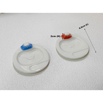 Fuji no Yuki Saucer Set