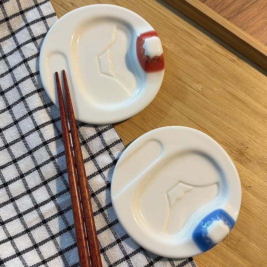 Fuji no Yuki Saucer Set
