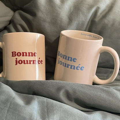 Bonne Journée Ceramic Coffee Mug