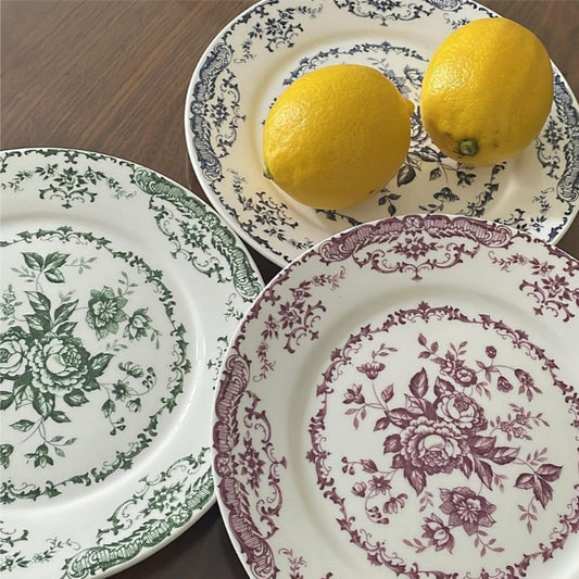 Timeless Garden Plates