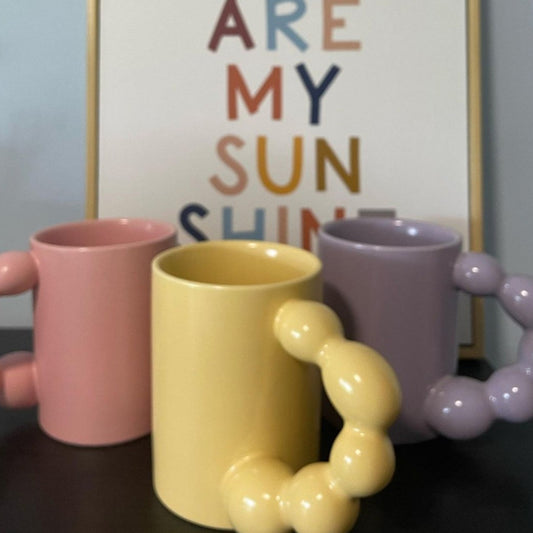 Bubble Grip Ceramic Mug