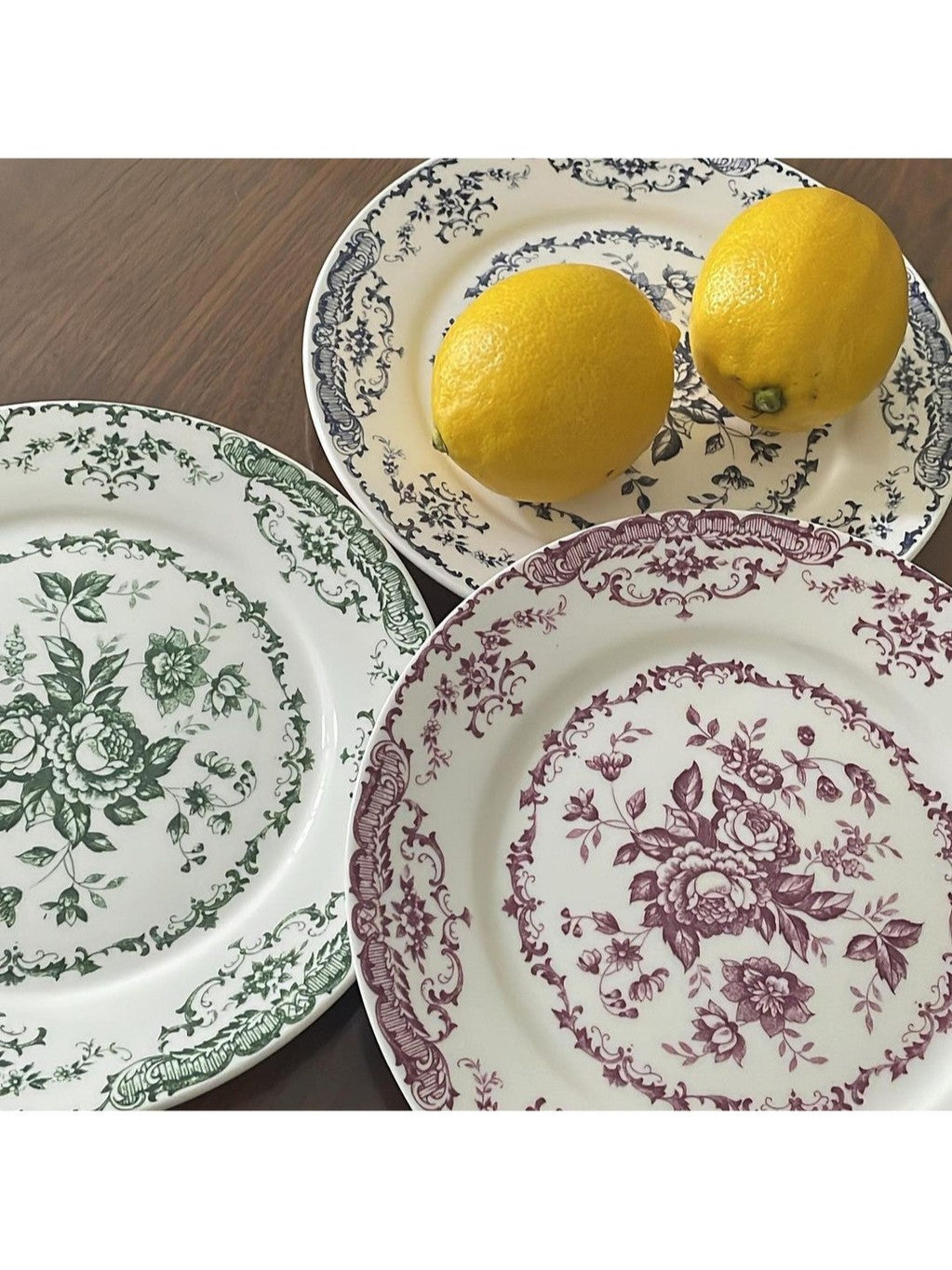 Timeless Garden Plates