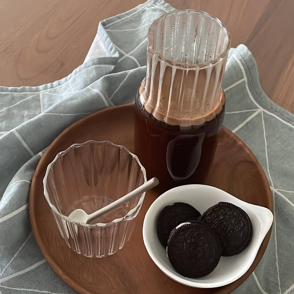 Ribbed Carafe Set